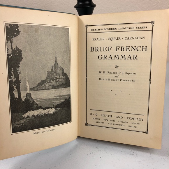 📖 1931 BRIEF FRENCH GRAMMAR Book - Picture 5 of 6
